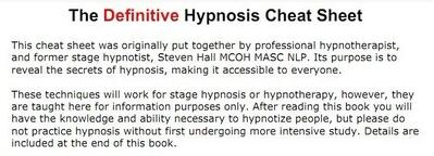 Underground Hypnosis Workbooks by Taylor Starr